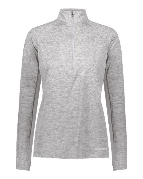 Holloway 222774 Women's Electrify CoolCore® Quarter-Zip Pullover