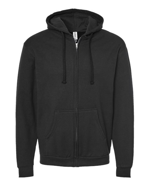 Tultex 331 Unisex Full-Zip Hooded Sweatshirt