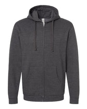 Tultex 331 Unisex Full-Zip Hooded Sweatshirt