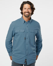 DRI DUCK 4441 Men's Crossroad Woven Shirt