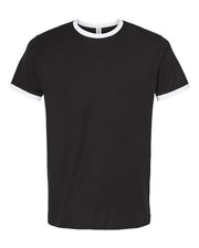 Tultex 246 Unisex Fine Jersey Ringer T-Shirt