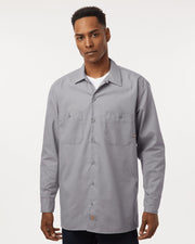 Dickies L535 Men's Industrial Long Sleeve Work Shirt