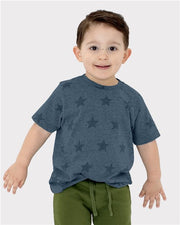 Code Five 3029 Toddler Star Print Tee