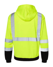 Kishigo JS154 Unisex Hi-Vis Hooded Sweatshirt
