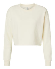 Independent Trading Co. AFX24CRP Women's Lightweight Crop Crewneck Sweatshirt