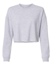 Independent Trading Co. AFX24CRP Women's Lightweight Crop Crewneck Sweatshirt