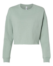 Independent Trading Co. AFX24CRP Women's Lightweight Crop Crewneck Sweatshirt