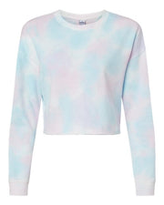 Independent Trading Co. AFX24CRP Women's Lightweight Crop Crewneck Sweatshirt