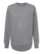 LAT 3525 Women's Weekend Crewneck Sweatshirt