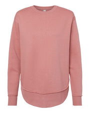 LAT 3525 Women's Weekend Crewneck Sweatshirt