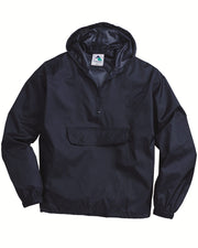 Augusta Sportswear 3130 Unisex Packable Half-Zip Hooded Pullover Jacket