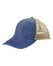 Adams Headwear OL102 Ollie Distressed Trucker Cap