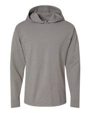 ComfortWash by Hanes GDH280 Unisex Garment-Dyed Jersey Hooded Long Sleeve T-Shirt