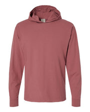 ComfortWash by Hanes GDH280 Unisex Garment-Dyed Jersey Hooded Long Sleeve T-Shirt