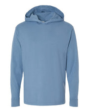 ComfortWash by Hanes GDH280 Unisex Garment-Dyed Jersey Hooded Long Sleeve T-Shirt