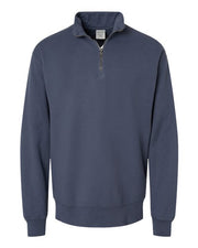 ComfortWash by Hanes GDH425 Unisex Garment-Dyed Quarter-Zip Sweatshirt