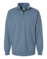 ComfortWash by Hanes GDH425 Unisex Garment-Dyed Quarter-Zip Sweatshirt