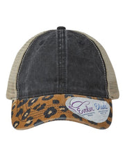 Infinity Her JANET Women's Printed Bill with Mesh Back Cap