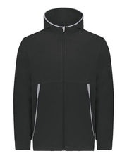Augusta Sportswear 6859 Youth Eco Revive™ Polar Fleece Hooded Full-Zip Jacket