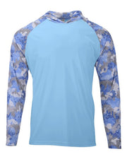 Paragon 240 Unisex Tortuga Extreme Performance Hooded Long Sleeve T-Shirt
