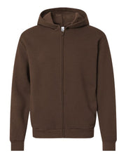 American Apparel RF497 Unisex ReFlex Fleece Full-Zip Hoodie Sweatshirt
