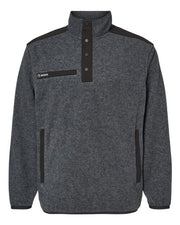 DRI DUCK 7353 Men's Ranger Melange Fleece Pullover