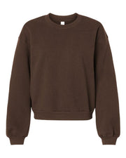 American Apparel RF494 Women's ReFlex Fleece Crewneck Sweatshirt