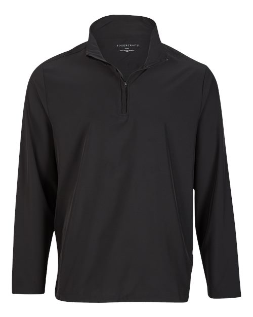 Boxercraft BM5206 Men's Quarter-Zip Stretch Pullover