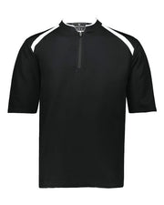 Holloway 229681 Youth Clubhouse Short Sleeve Quarter-Zip Pullover