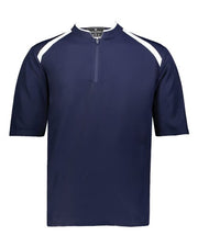 Holloway 229681 Youth Clubhouse Short Sleeve Quarter-Zip Pullover