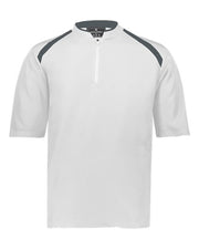 Holloway 229681 Youth Clubhouse Short Sleeve Quarter-Zip Pullover