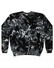 Colortone 8100 Unisex Tie-Dyed Fleece Crewneck Sweatshirt