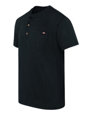 Dickies WS51 Men's Heavyweight Traditional Short Sleeve Henley
