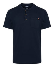 Dickies WS51T Men's Tall Heavyweight Traditional Short Sleeve Henley