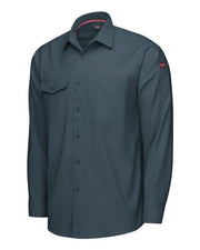 Red Kap TSM4T Men's Tall Cooling Long Sleeve Work Shirt
