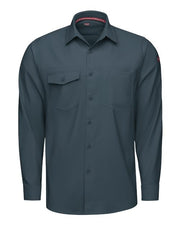 Red Kap TSM4T Men's Tall Cooling Long Sleeve Work Shirt