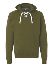 J. America 8830 Men's Sport Lace Hooded Sweatshirt