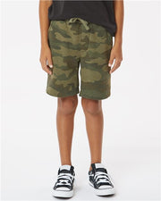 Independent Trading Co. PRM16SRT Youth Lightweight Special Blend Fleece Shorts