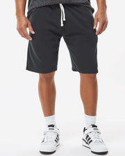 J. America 8855 Unisex Triblend Fleece Shorts