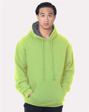 Bayside 930 Unisex USA-Made Super Heavy Thermal Lined Hooded Sweatshirt