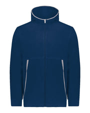 Augusta Sportswear 6859 Youth Eco Revive™ Polar Fleece Hooded Full-Zip Jacket