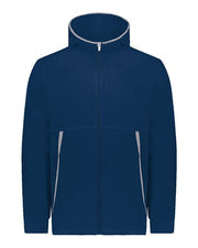 Augusta Sportswear 6859 Youth Eco Revive™ Polar Fleece Hooded Full-Zip Jacket