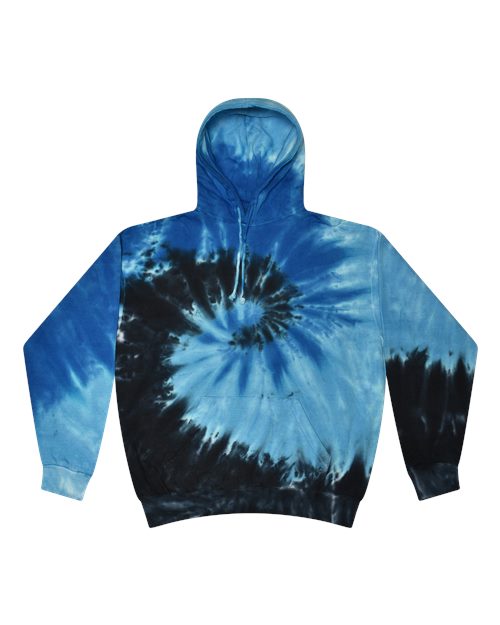Colortone 8777 Unisex Tie-Dyed Hooded Sweatshirt