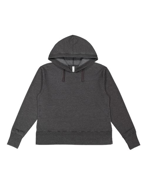 LAT 3536 Women's Vintage Wash Hoodie Sweatshirt