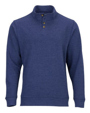 Boxercraft BM5209 Men's French Terry Button Pullover