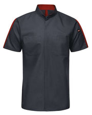 Red Kap SX46 Men's Mimix™ Pro+ Short Sleeve Work Shirt With OilBlok