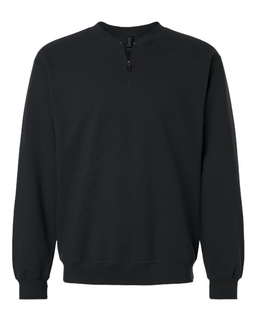 Gildan SF008 Unisex Softstyle® Midweight Quarter-Zip Sweatshirt