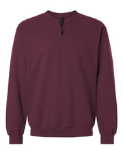Gildan SF008 Unisex Softstyle® Midweight Quarter-Zip Sweatshirt