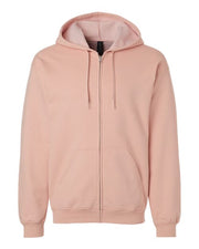 Gildan SF600 Unisex Softstyle® Midweight Full-Zip Hooded Sweatshirt