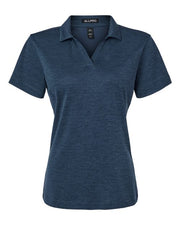 AllPro 4HM00L Women's Pro-Lock Performance Mélange Polo